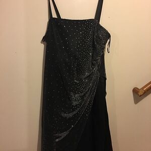 Onyx Nite Black Gown/ Party Dress